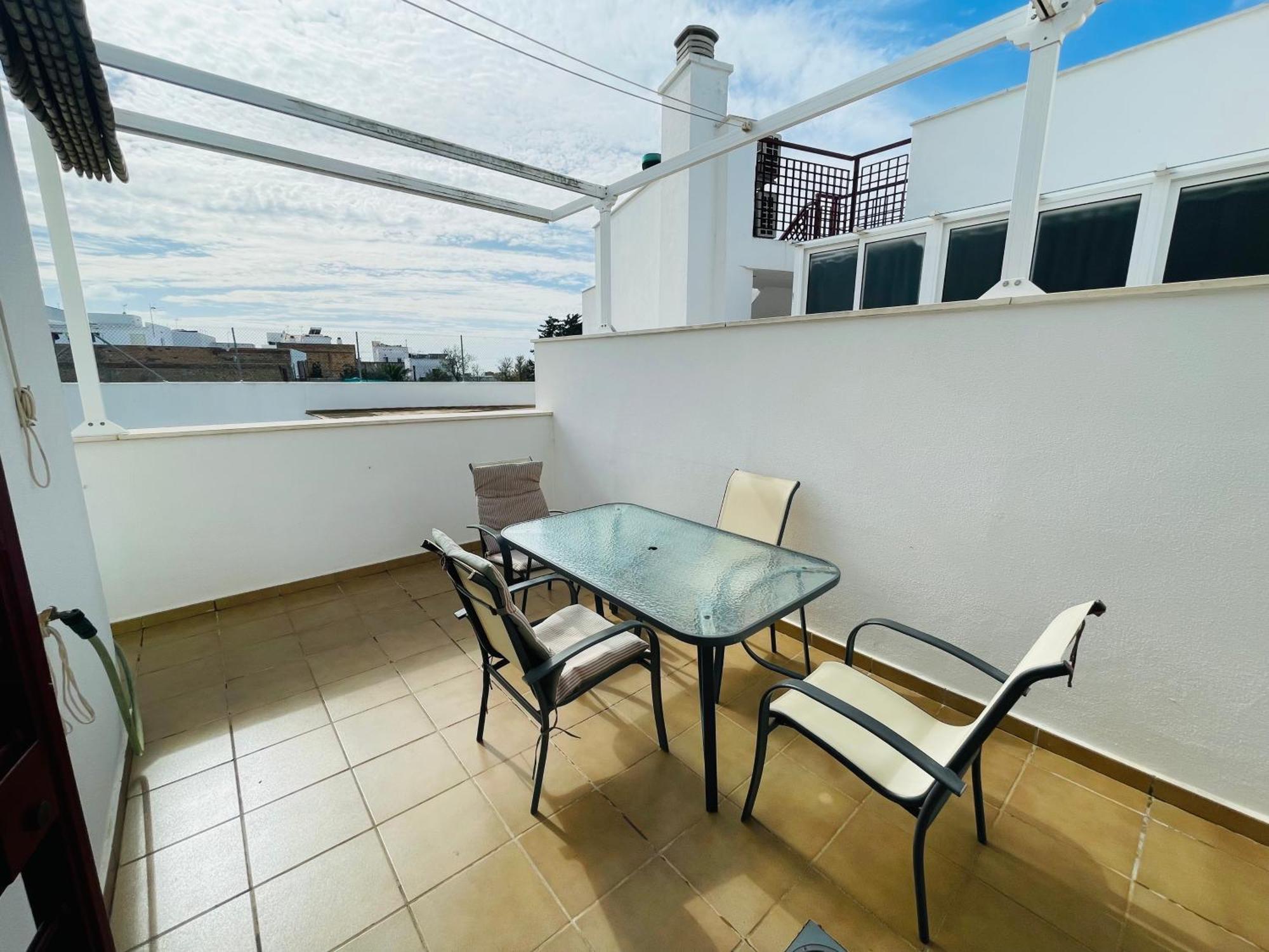 Apartmán Atico Premium Conil Con 2 Terrazas, Parking, Piscina, Aire Ac Y Wifi -Solo Familias Y Parejas- Conil De La Frontera Exteriér fotografie